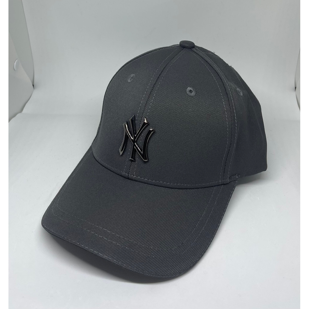 Topi baseball logo besi grey original import