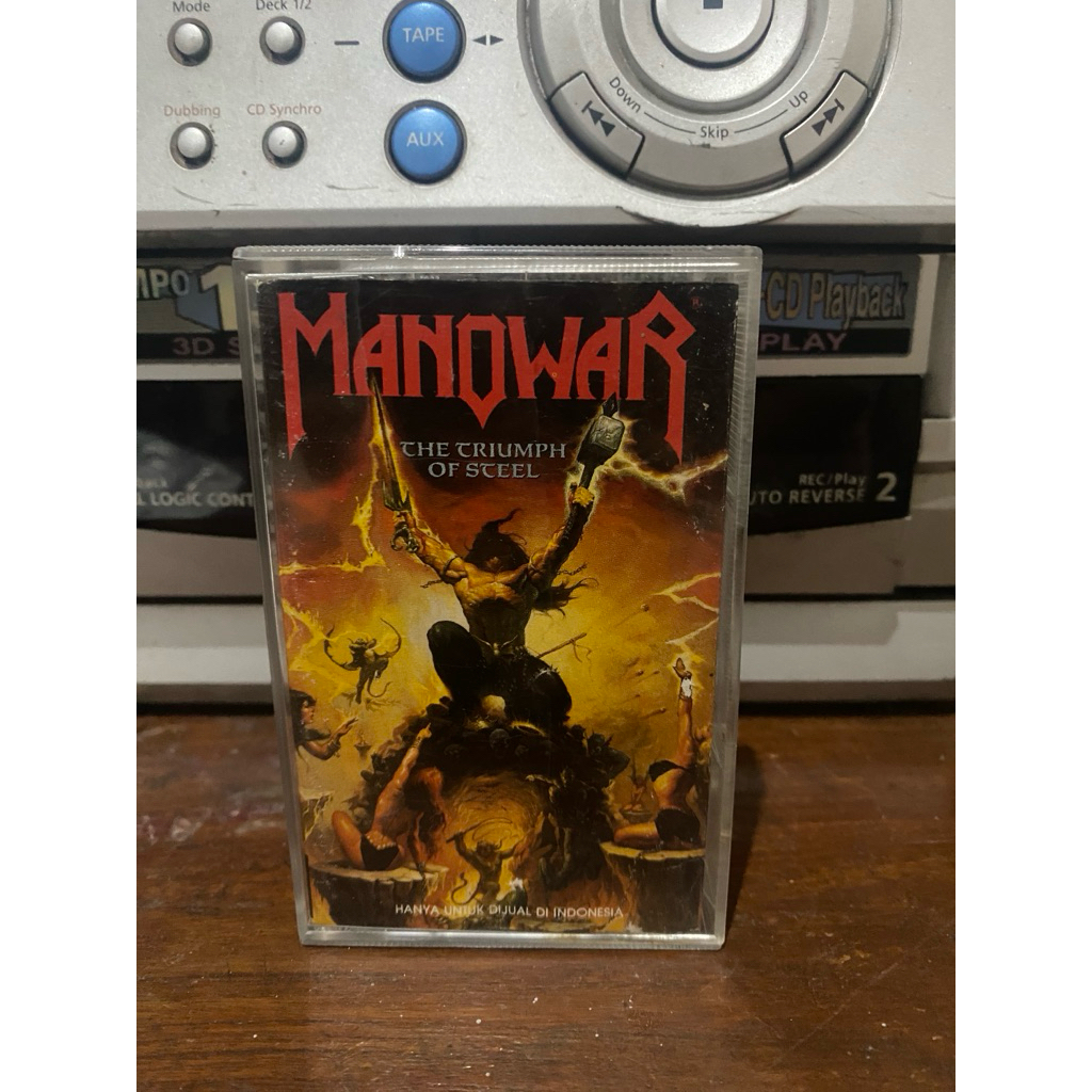 Kaset Manowar Triumph of Steel