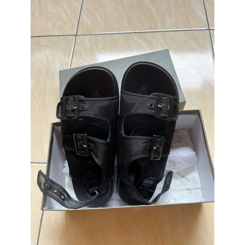 sandal platform charles n keith