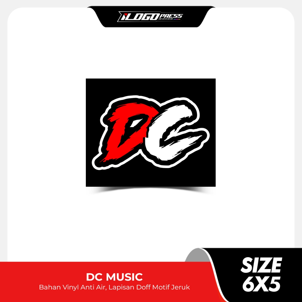 

Stiker DC MUSIC Bahan Vinyl Premium Anti Air Doff Motif Jeruk