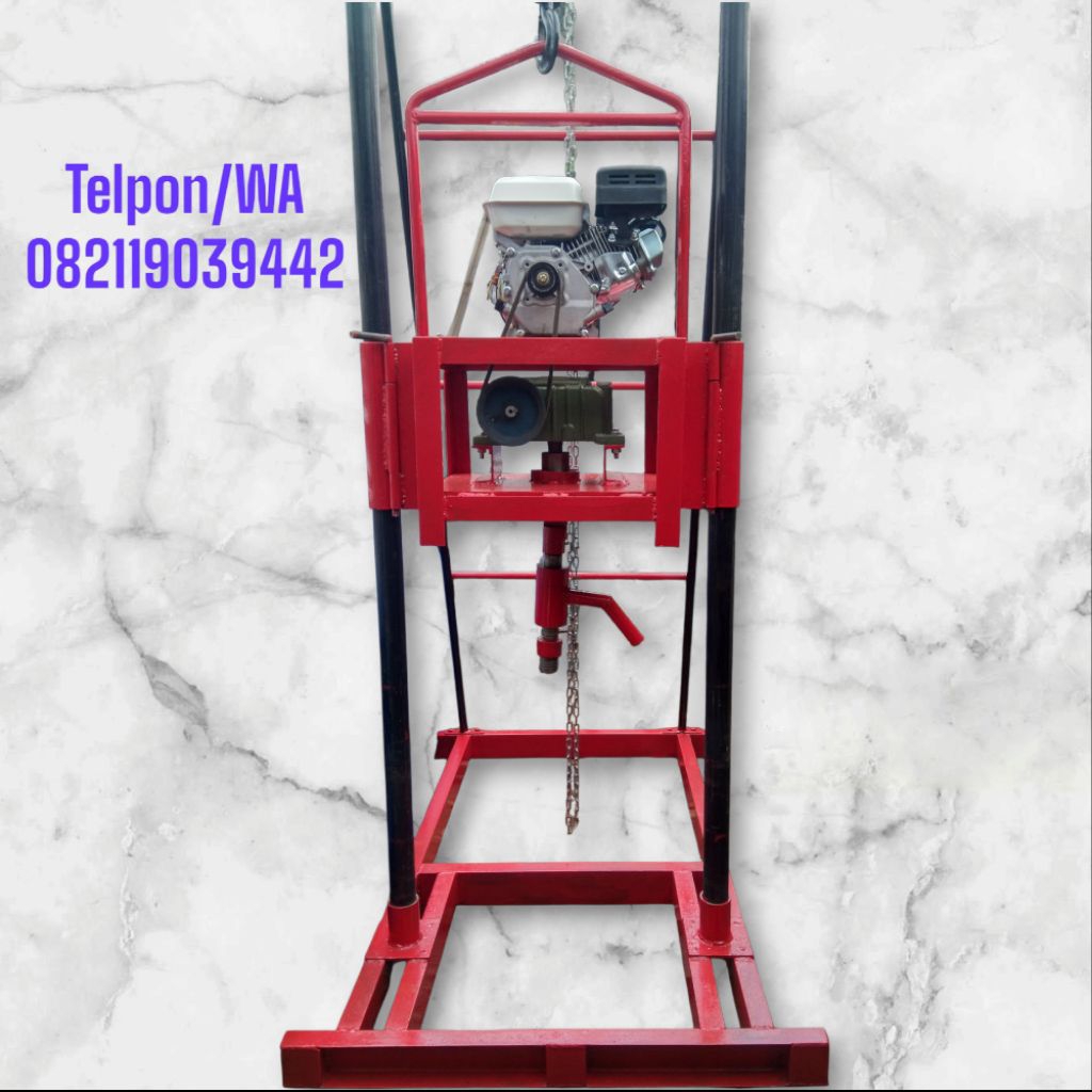 PROMO mesin bor sumur type chain block - mesin bor - mesin bor tanah