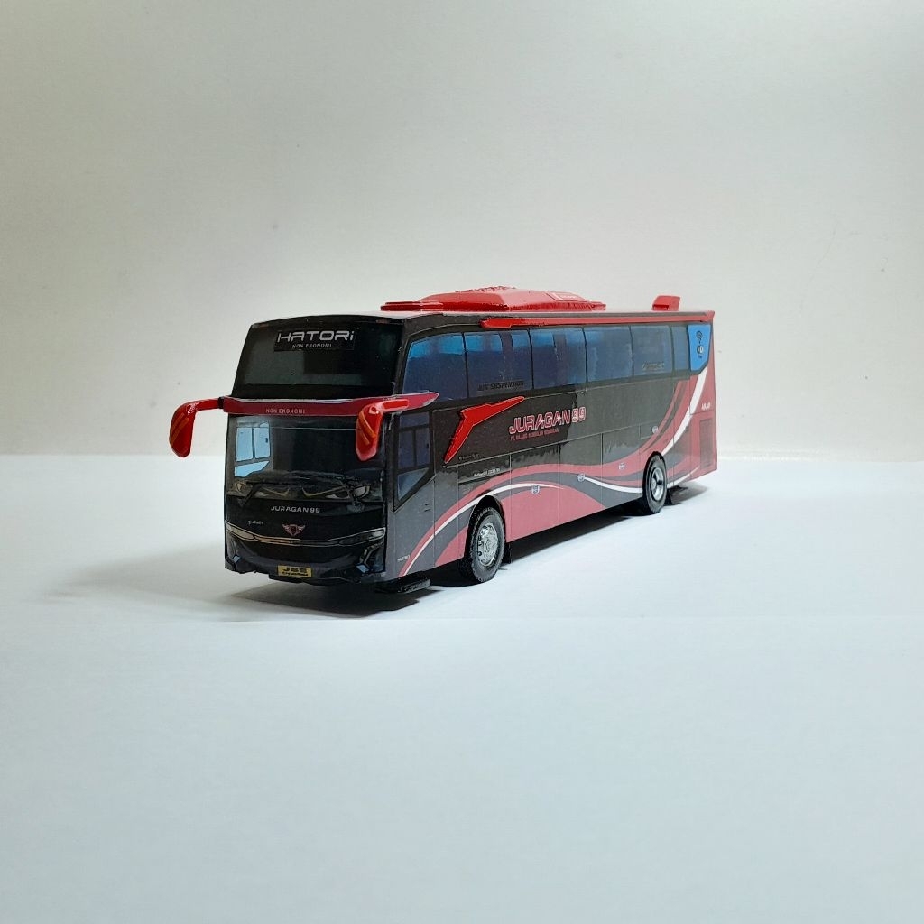 Miniatur bis JURAGAN 99 Hatori body Jetbus5 scale 1:64