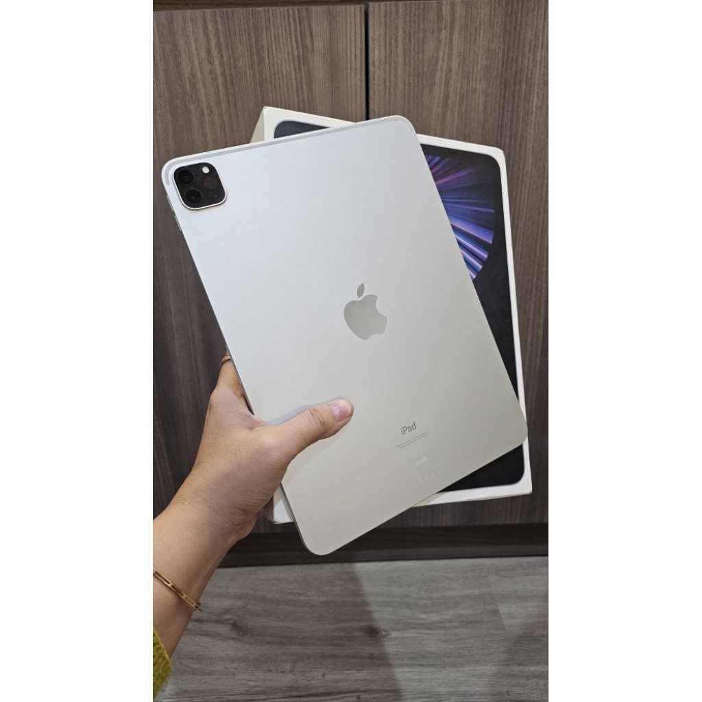 Ipad Pro M1, 128 Gb, Wifi Only, Fullset, seken, silver, 11 inch