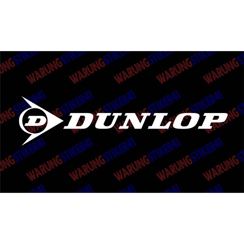 

stiker dunlop sticker cutting custom keren