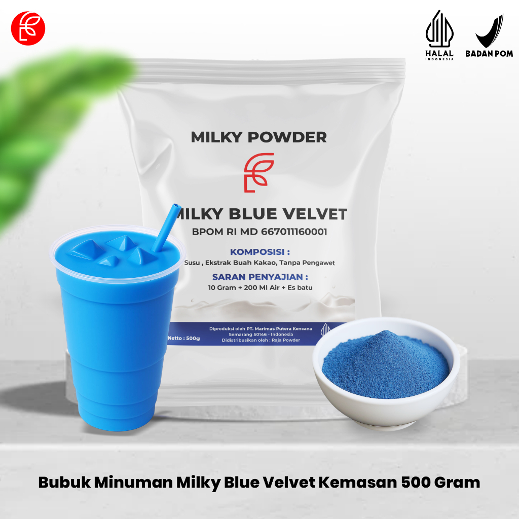 

Serbuk Rasa Milky Blue Velvet | Powder Rasa | Serbuk Minuman