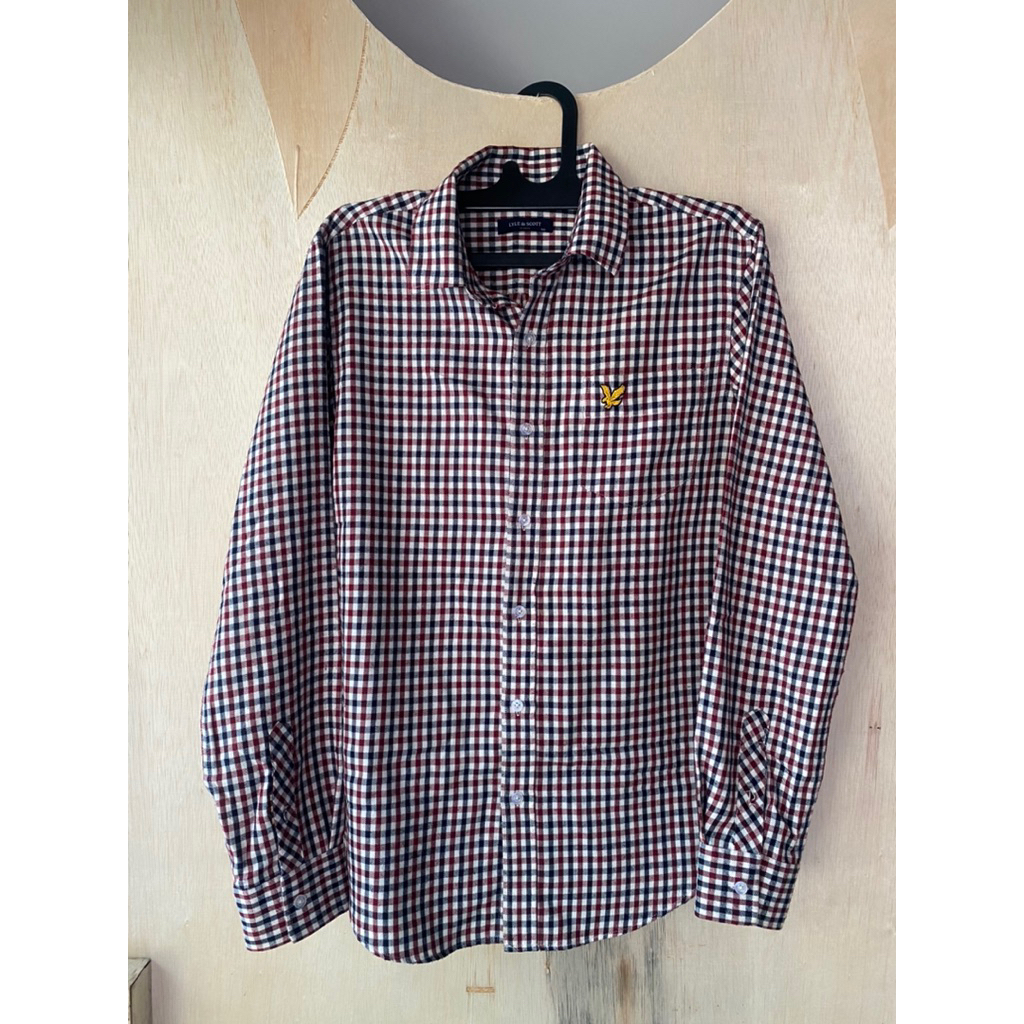 gingham shirt lyle and scott
