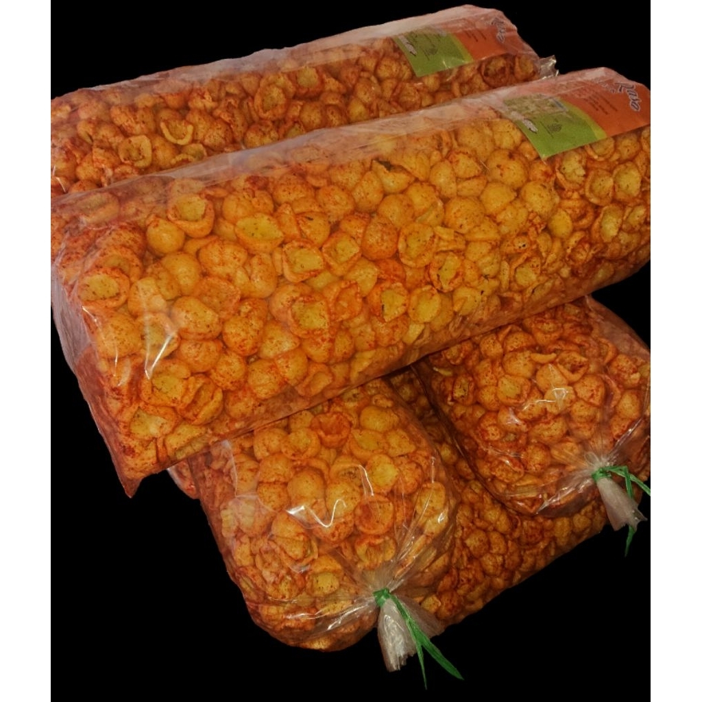 

Kerupuk Seblak Kerang Pedas Gurih | Kerupuk Rambo1.9KG