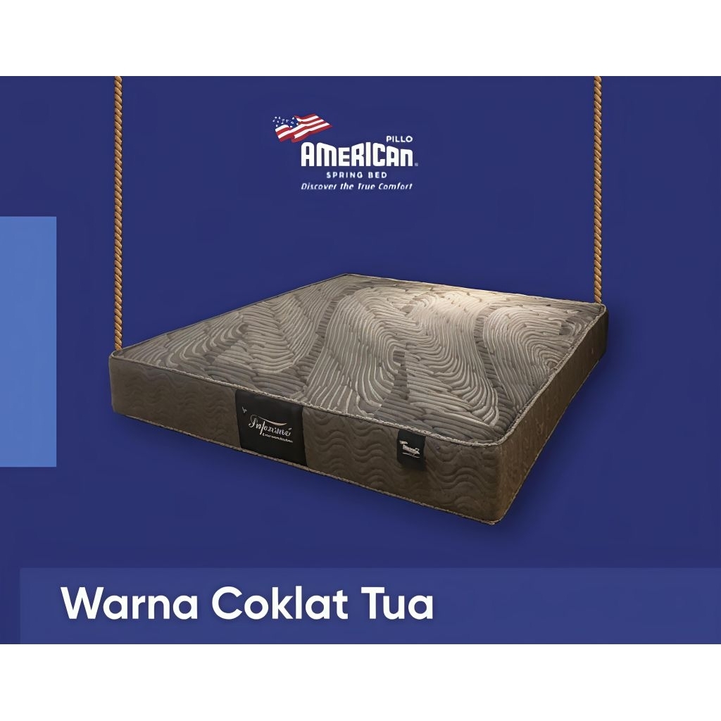 Kasur Matrass Springbed American Pillo Supreme Std Promo