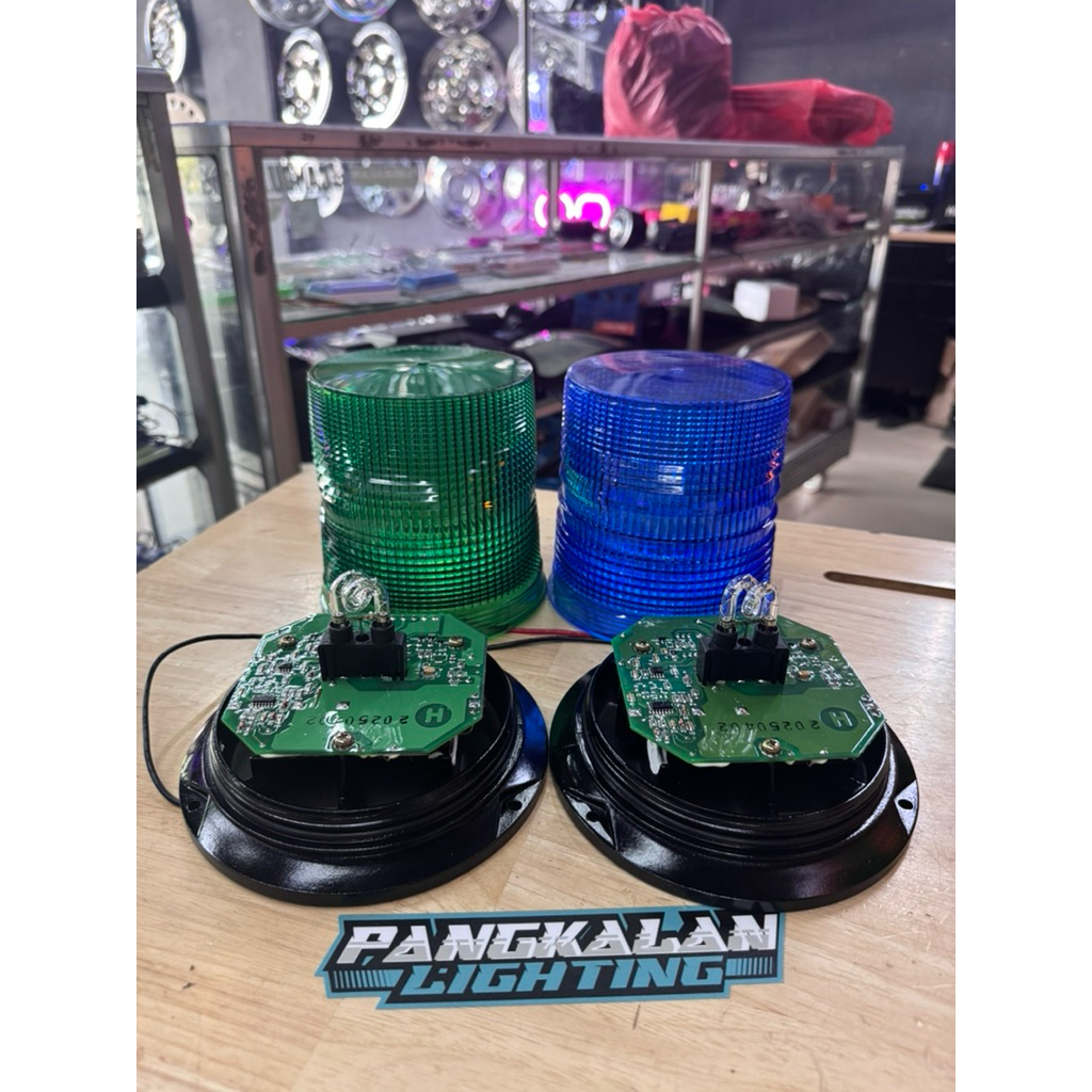 LAMPU ROTARY SERI H 1X KEDIP DC 12-24 VOLT