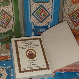 ALQURAN 40/100 HARIAN ALMARHUM UKURAN A6