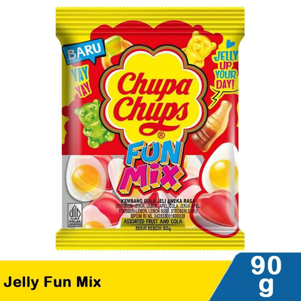 

Chupa Chups Jelly Fun Mix [90g]