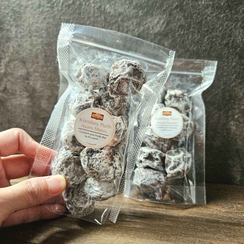 

Kiamboy Putih Asam Manis 100 gr Snack Ruma Eci