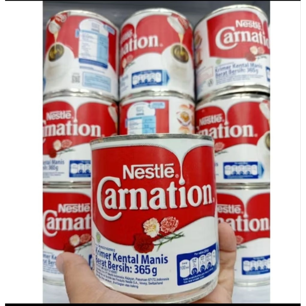 

Susu Kental Manis Nestle Carnation 365gr | SKM Carnation 365gr | Krimer Kental Manis 365gr