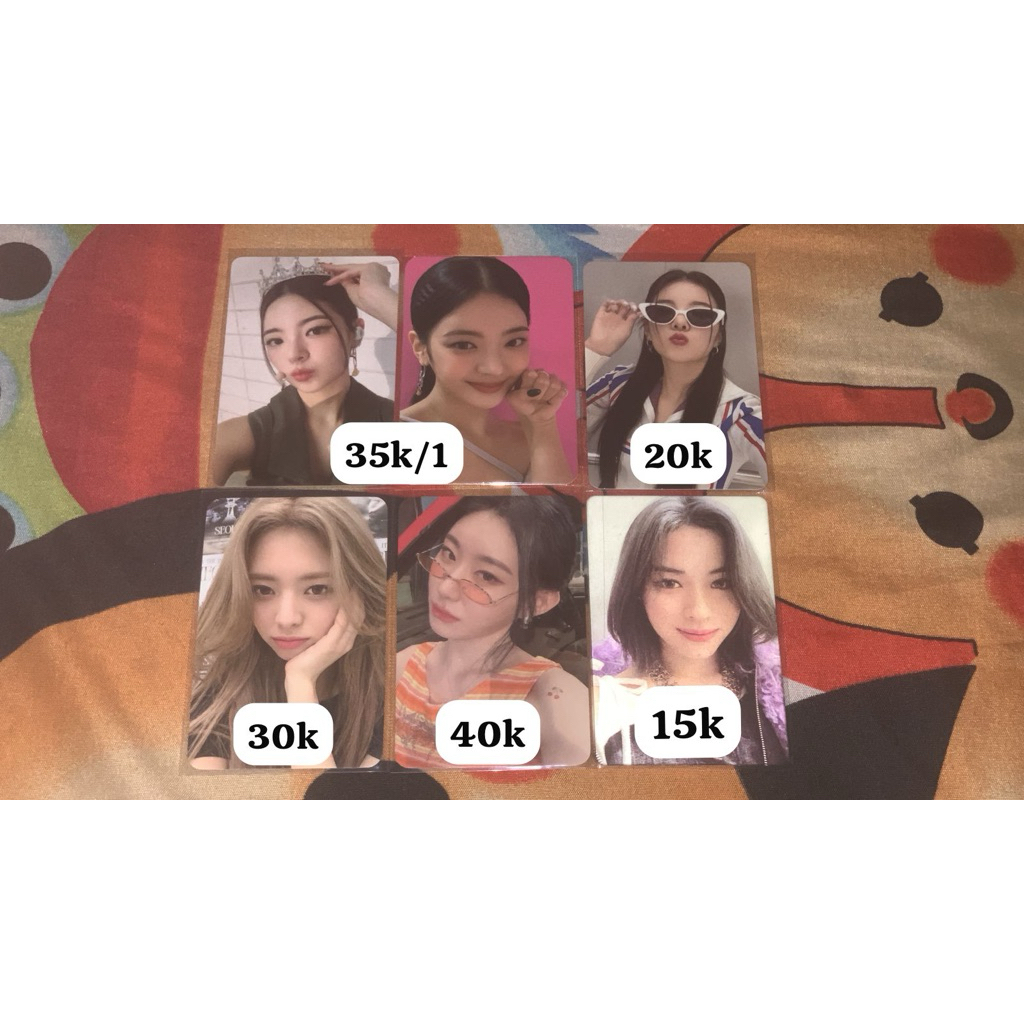 READY ITZY CHESHIRE CHECKMATE KILL MY DOUBT LIA RYUJIN CHAERYEONG YUNA