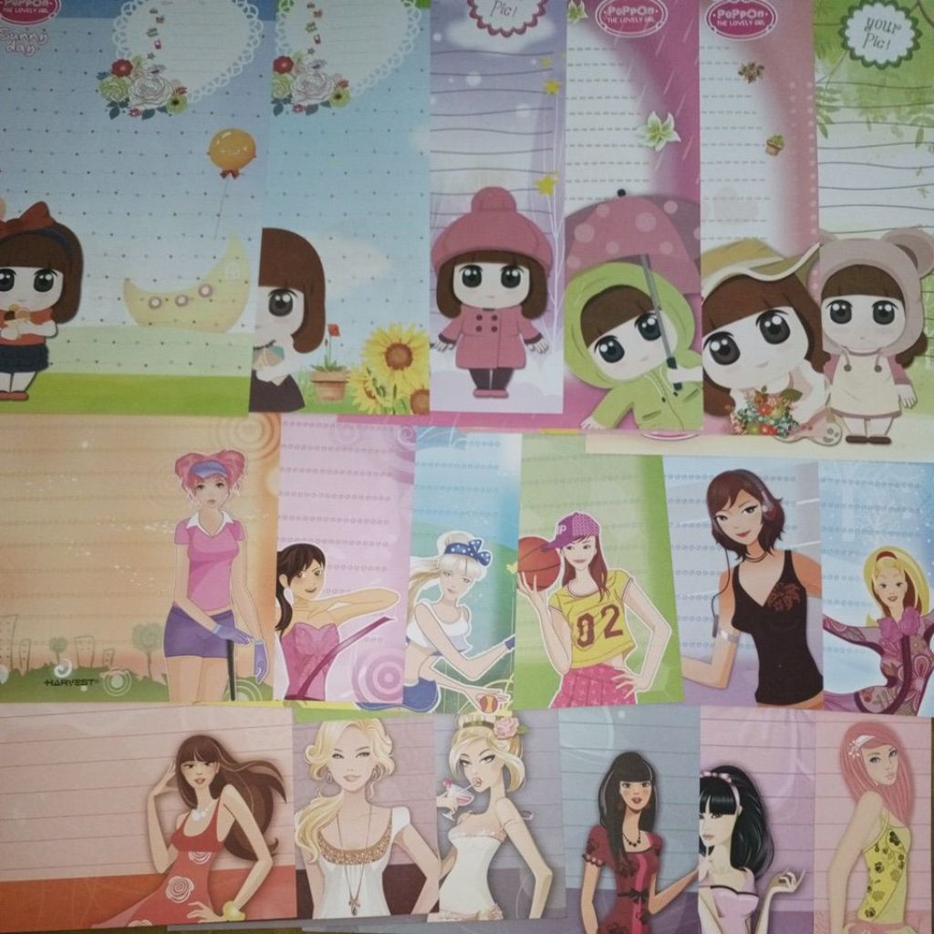 

[MINIMAL ORDER 5 LEMBAR] VARIASI LENGKAP ( FULL NOMOR / ALL SERIES ) PEPPON SEASON MISS TOP MODEL SPORT EIGHTEEN KERTAS BINDER ISI LOOSE LEAF HARVEST RARE JADUL WINTER AUNTUMN SPRING ISI FILE LANGKA LAWAS MISS PEPPON GOLF TENNIS GYMNASTIC BASKET A4 0803