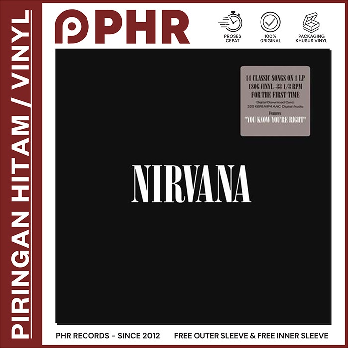 Vinyl NIRVANA - Nirvana [Piringan Hitam/LP/PH]