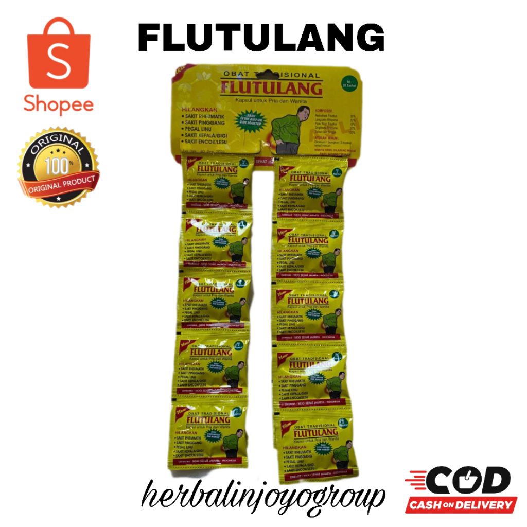 flu tulang kapsul tulang original