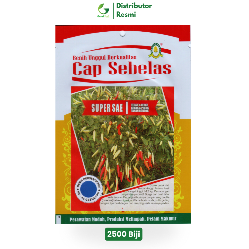 Cabe Rawit SuperSae Lebat Tahan Virus