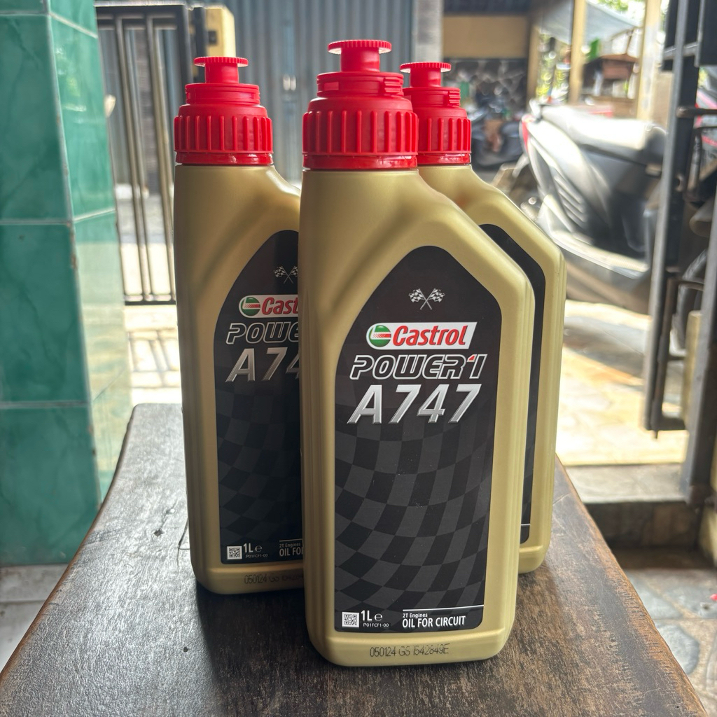 OLI SAMPING CASTROL A747 1 LITER ORIGINAL CASTROL OLI SAMPING CASTROL A747