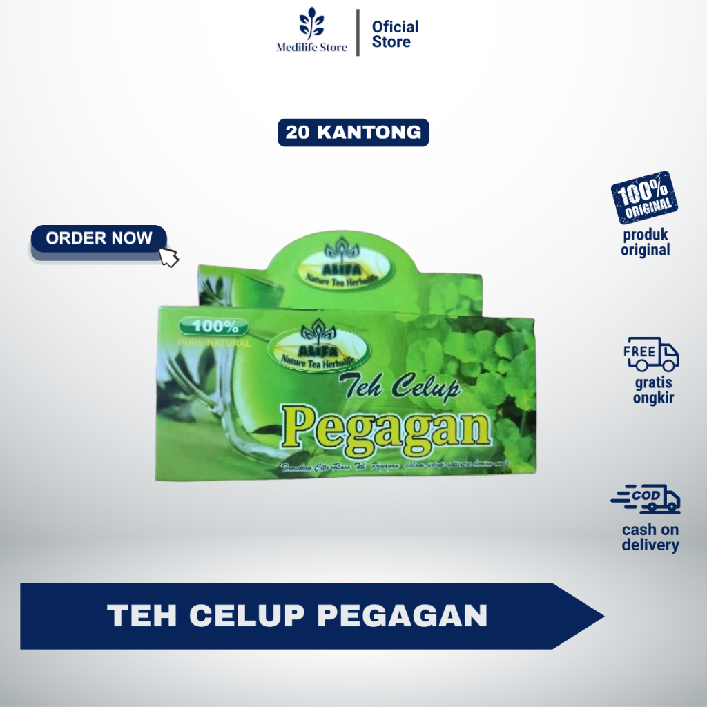 

TEH PEGAGAN ALIFA ORIGINAL UNTUK ALIRAN DARAH DAN DAYA INGAT ALIFA ORIGINAL
