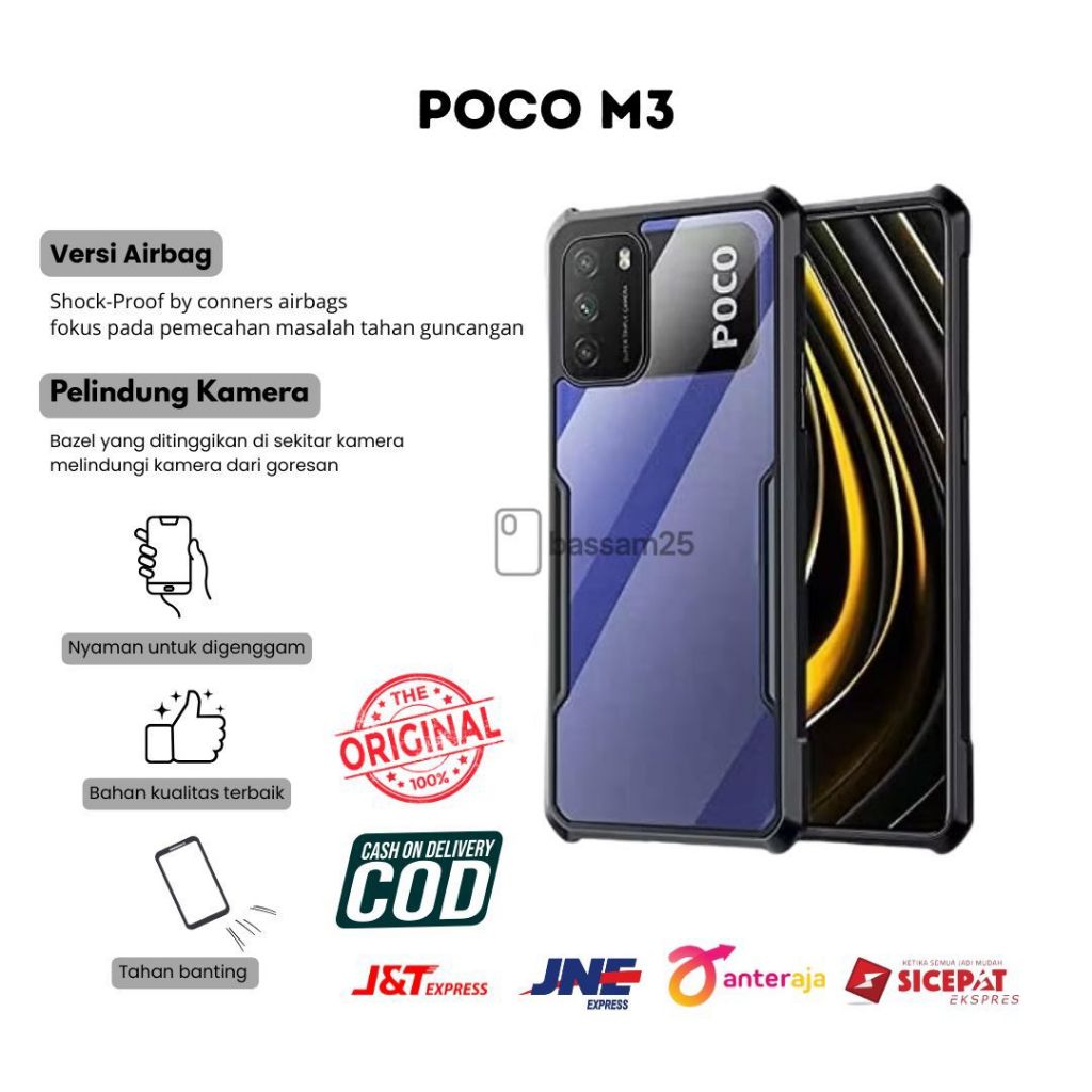 CASING POCO M3  PREMIUM SHOCKPROOF