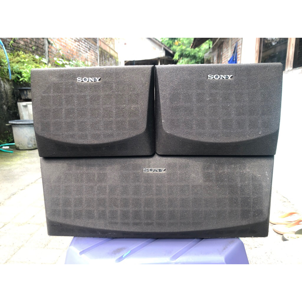 3 pcs speker speaker spiker surround suron surron surond center,left,righ sony lbt v8900av