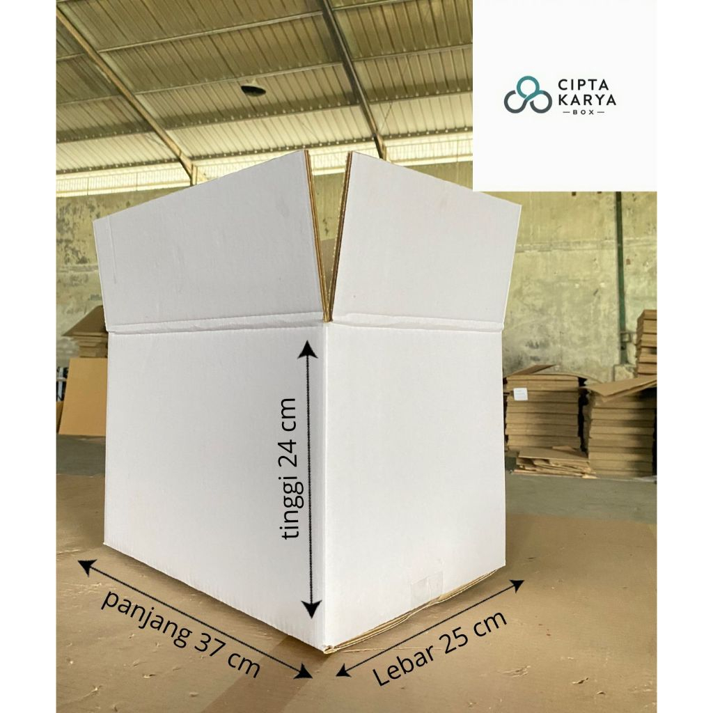 

kardus box baru 37x25x24 cm
