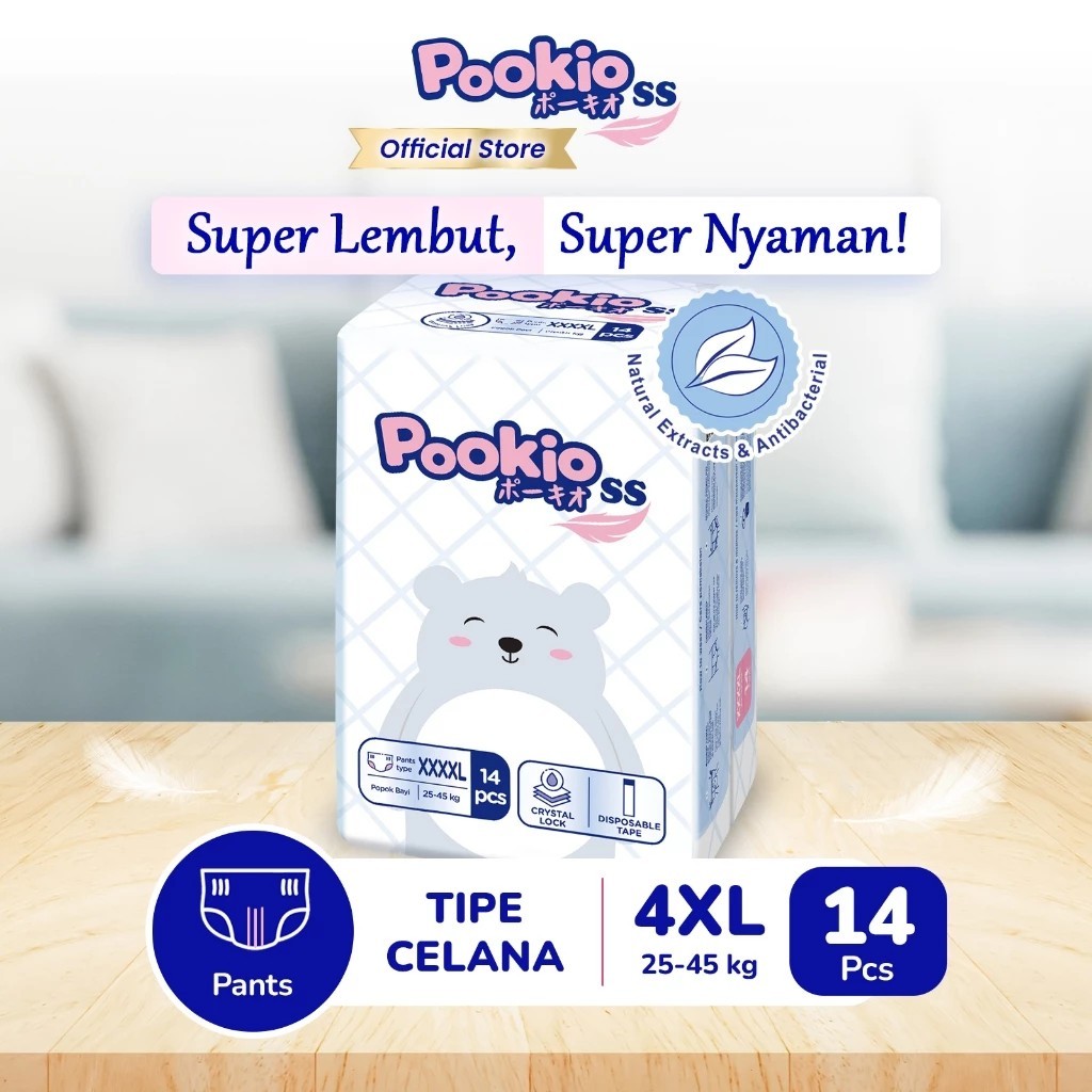 POOKIO SS Popok Anak Diaper Celana XXXXL14