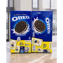 

FRIZKYVALEN - 1 BOX biskuit oreo playpack minions berhadiah kartu minions ( 2 PCS PACK OREO )