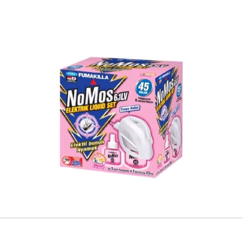FUMAKILLA NOMOS ELECTRIC LIQUID SET 45 MALAM