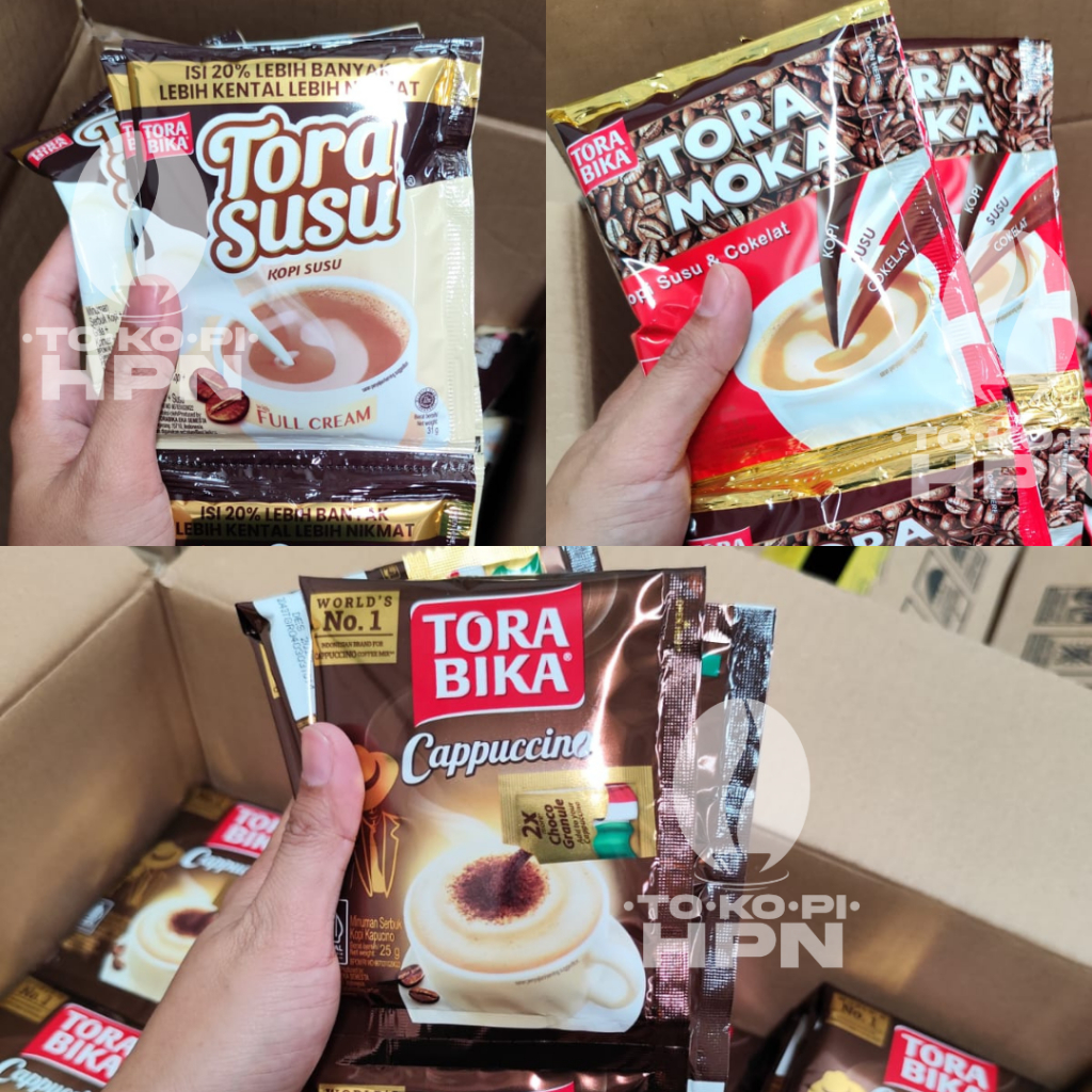 

TORABIKA Cappuccino Renceng (10Sachet x 25g) - TORABIKA Susu Renceng (10Sachet x 28g) - TORABIKA Moka Renceng (10Sachet x 28g)