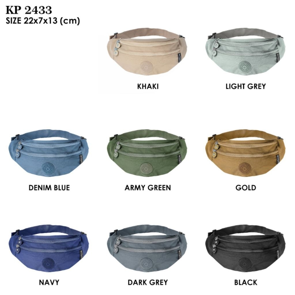 KP 2433 KIPLING WAISTBAG TAS PINGGANG UNISEX