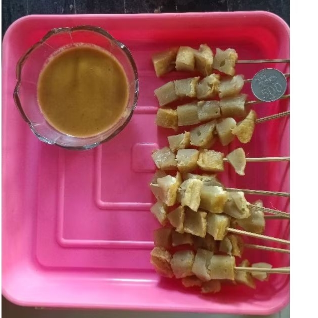 

Sate Tahu dengan Bumbu Kacang