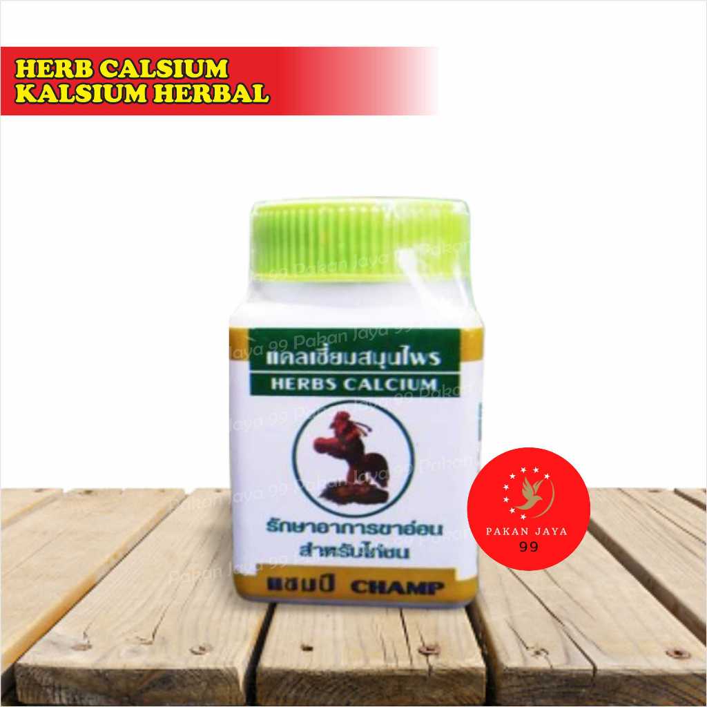 READY HERB CALCIUM KALSIUM IMPORT AYAM MEMPERKUAT TULANG KAKI BADAN AYAM ASLI THAILAND