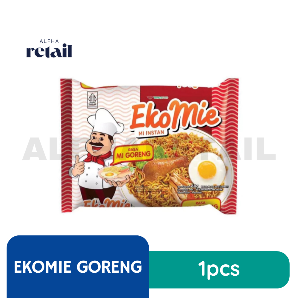 

Mie Instan Ekomie Rasa Mie Goreng 1 pcs