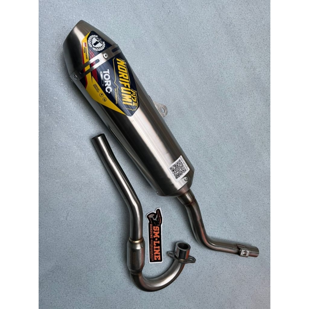 Knalpot Norifumi Torc CRF 150 original