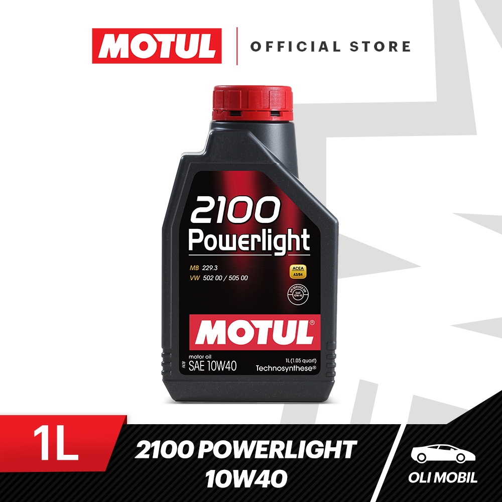 Oli Mobil Motul 2100 POWERLIGHT 10W40 1L
