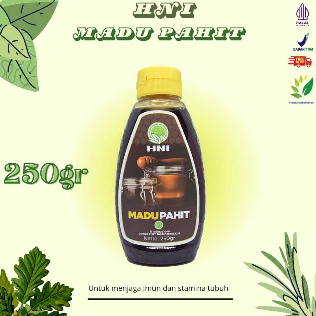 

HNI MADU HITAM PAHIT HPAI 250 GR / MADU HITAM HNI
