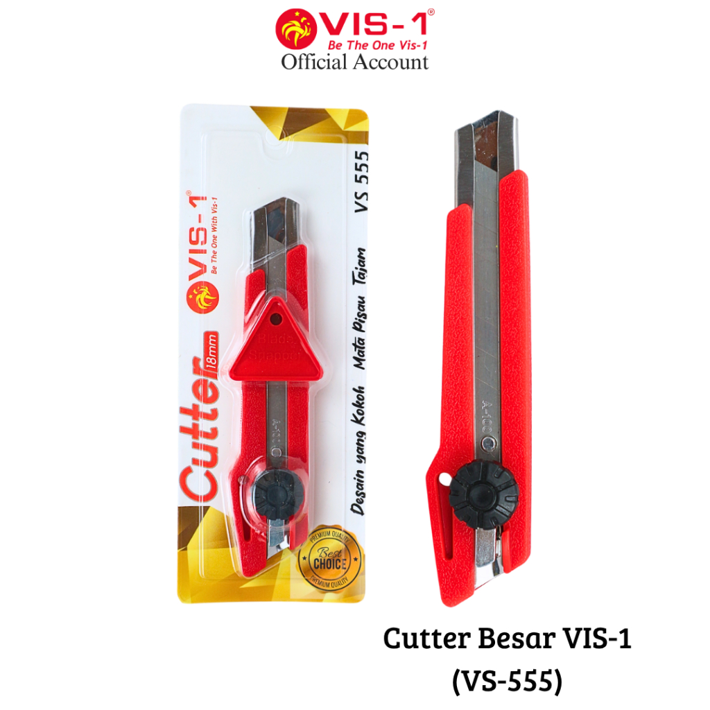 

VIS-1 - Cutter Besar VS-555 / Pemotong Warna Merah