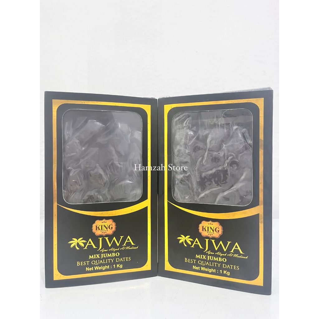 

Ajwa King Mix Jumbo 1KG | Oleh Oleh Haji dan Umroh | Best Quality Dates