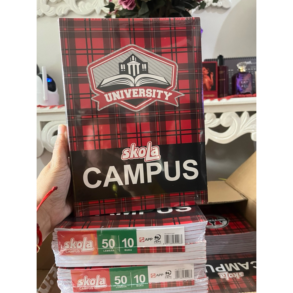 

Buku Tulis skola campus 50LEMBAR (10 PCS) READY COD!!!SD SMP SMA