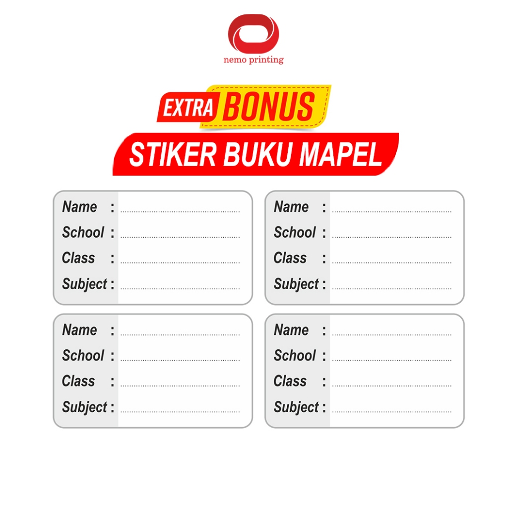 

[Whispers] Buku tulis satu paket perlengkapan Sekolah, paket murah - BK