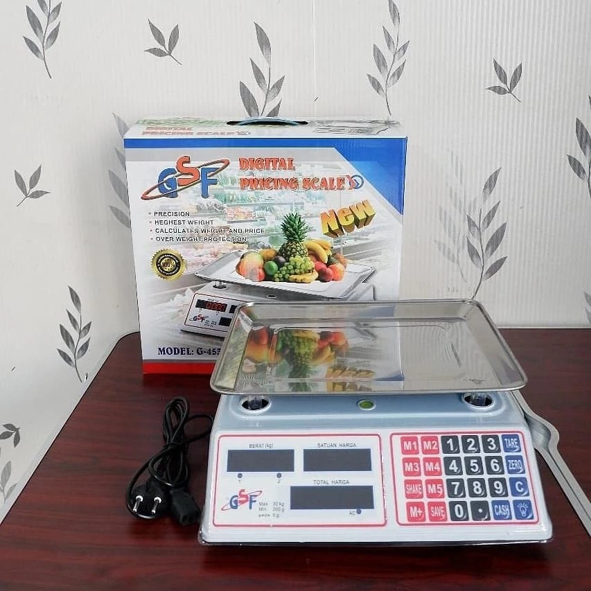 Timbangan Barang Laundry Buah Serbaguna Digital Price Computing Scale GSF G-4530 40KG dengan harga