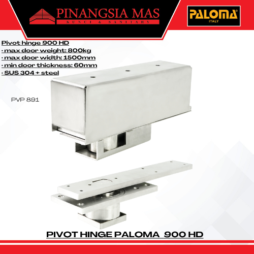 PALOMA ENGSEL PIVOT HINGE PVP 891 ENGSEL TANAM ENGSEL PINTU LANTAI PINTU KAYU BERAT