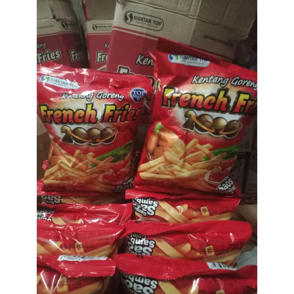 

french friesh 2000 Snack Kentang 62gr// Dapat 3 pcs