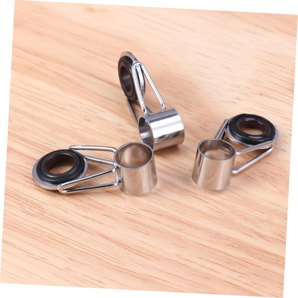 7Pcs Ring Guide Joran Teleskopik / Aksesoris Joran Pancing / Ring Guide Tegek