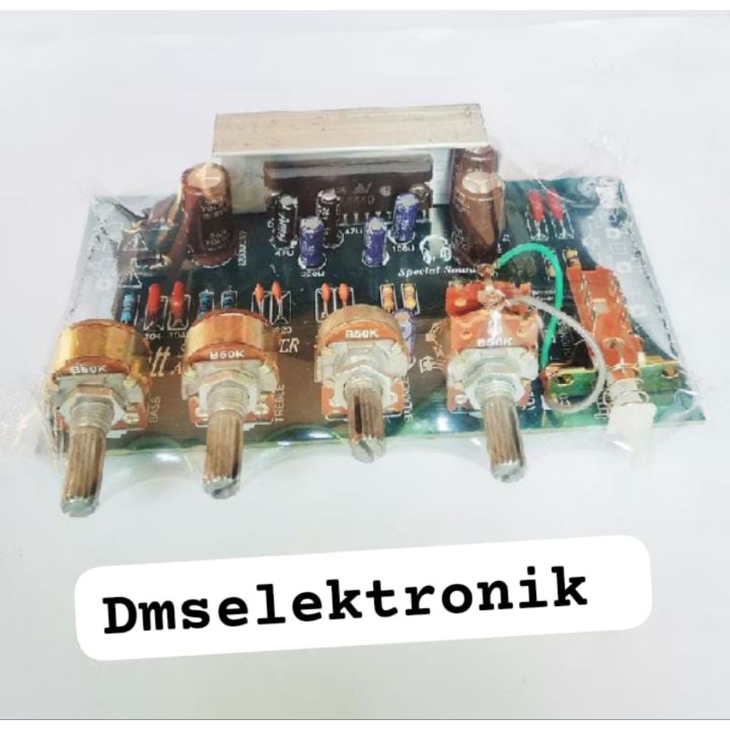 mesin speaker aktif stereo amplifier power 12V plus loudness