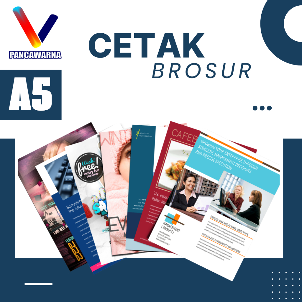 

Cetak Brosur / Flayer Ukuran A5 MURAH