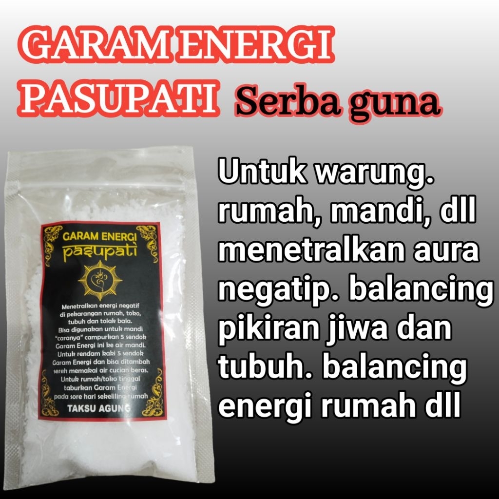 

Garam khusus psupati serba guna