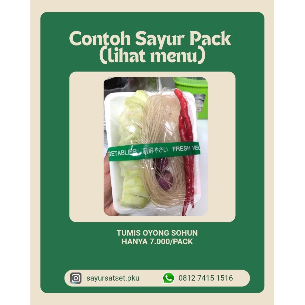 

Sayur serba 7.000